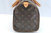 Authentic Louis Vuitton Monogram Speedy 30 Hand Boston Bag M41526 LV K7028