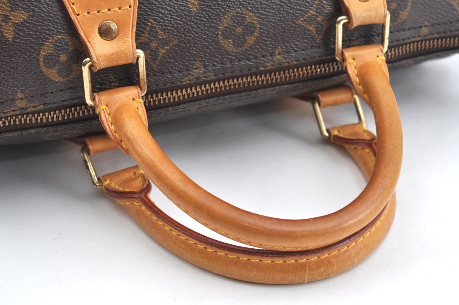 Authentic Louis Vuitton Monogram Speedy 30 Hand Boston Bag M41526 LV K7028