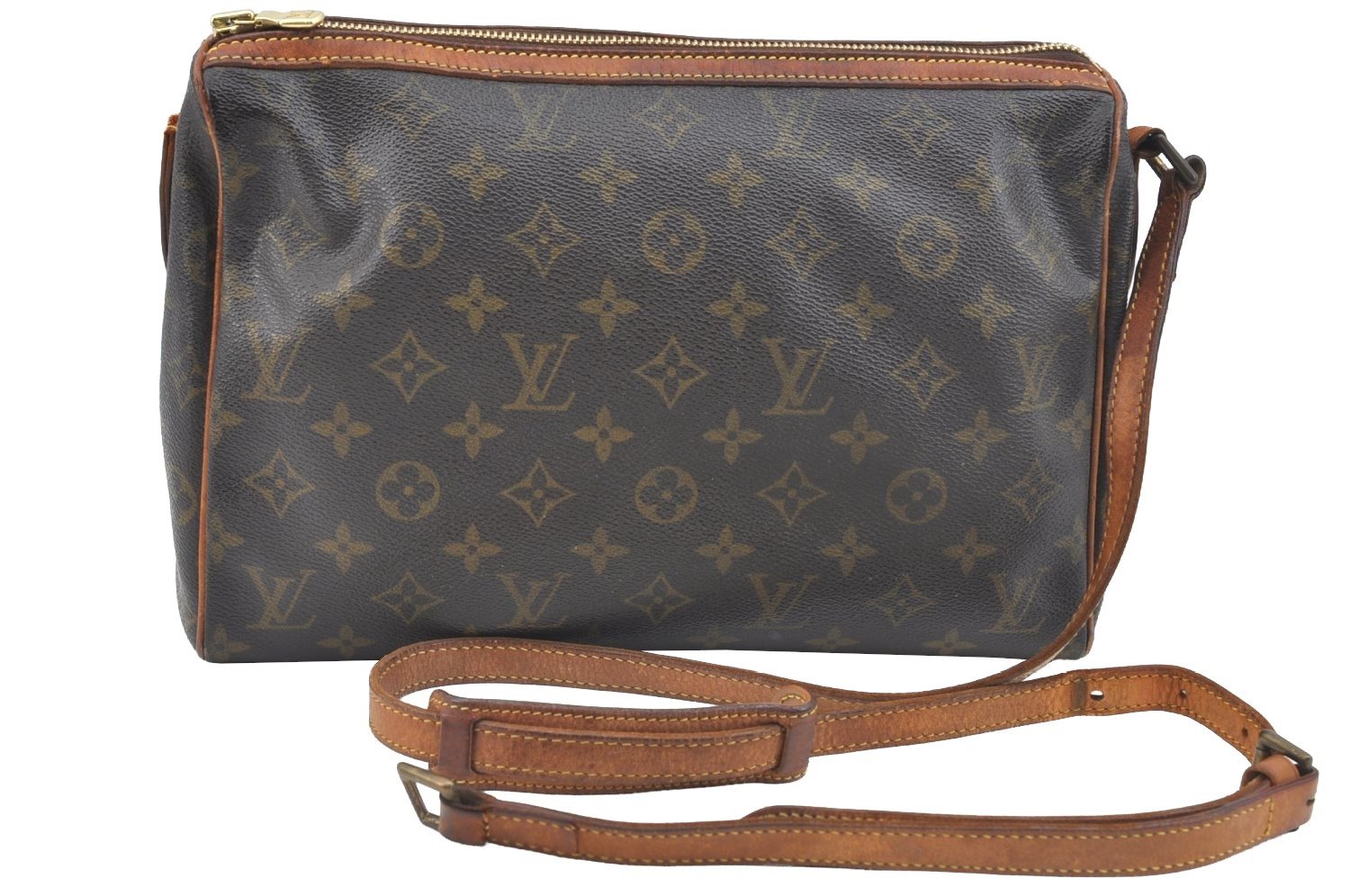 Authentic Louis Vuitton Monogram Tulleries MM Shoulder Bag M51348 LV Junk K7031