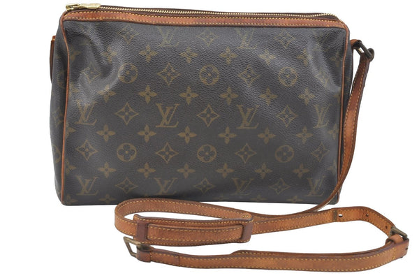 Authentic Louis Vuitton Monogram Tulleries MM Shoulder Bag M51348 LV Junk K7031