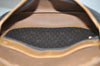 Authentic Christian Dior Honeycomb Shoulder Cross Bag PVC Leather Black K7048