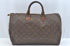 Authentic Louis Vuitton Monogram Speedy 35 Hand Boston Bag Old Model LV K7049