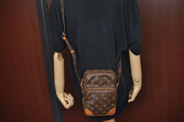 Auth Louis Vuitton Monogram Amazone Shoulder Cross Body Bag M45236 Junk. K7053