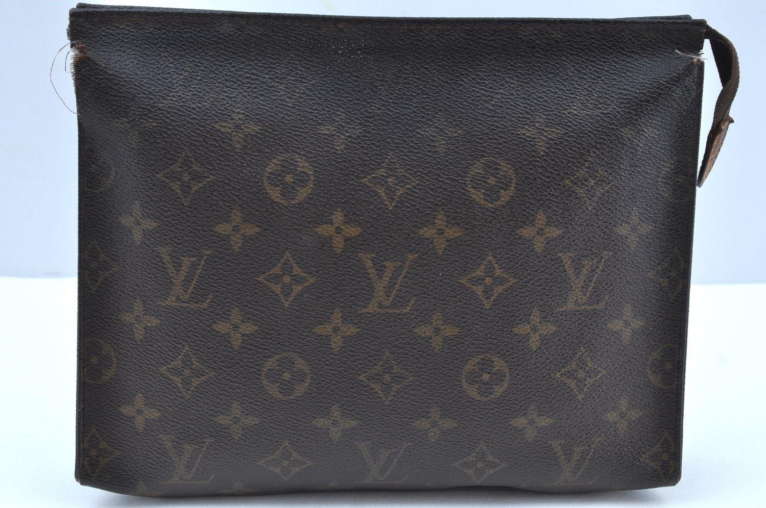 Authentic Louis Vuitton Monogram Poche Toilette 26 M47542 Pouch Junk K7085