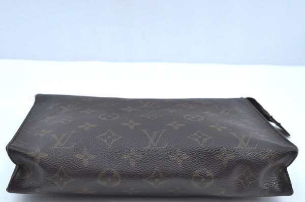 Authentic Louis Vuitton Monogram Poche Toilette 26 M47542 Pouch Junk K7085