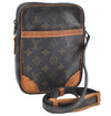 Authentic Louis Vuitton Monogram Danube Shoulder Cross Bag M45266 LV Junk K7098