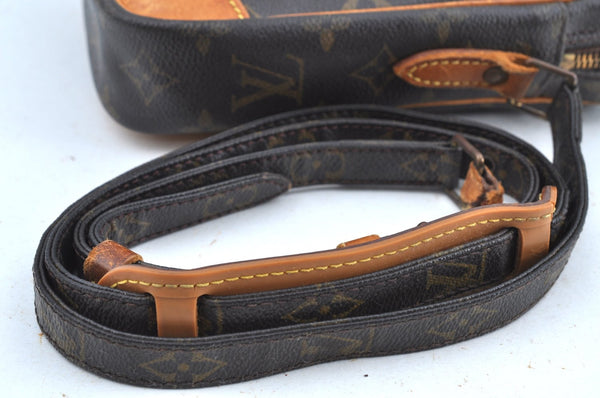 Authentic Louis Vuitton Monogram Danube Shoulder Cross Bag M45266 LV Junk K7098