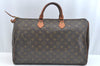 Authentic Louis Vuitton Monogram Speedy 40 Hand Boston Bag Old Model LV K7108