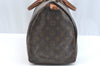 Authentic Louis Vuitton Monogram Speedy 40 Hand Boston Bag Old Model LV K7108