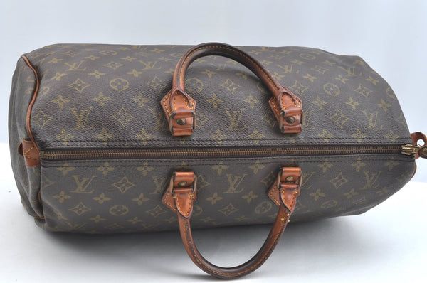 Authentic Louis Vuitton Monogram Speedy 40 Hand Boston Bag Old Model LV K7108