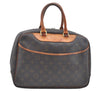 Authentic Louis Vuitton Monogram Deauville Hand Bag M47270 LV K7110