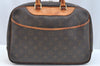 Authentic Louis Vuitton Monogram Deauville Hand Bag M47270 LV K7110
