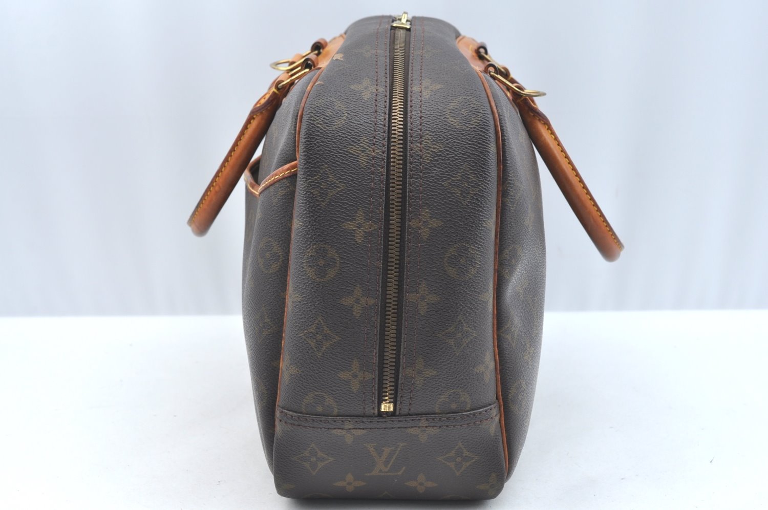 Authentic Louis Vuitton Monogram Deauville Hand Bag M47270 LV K7110