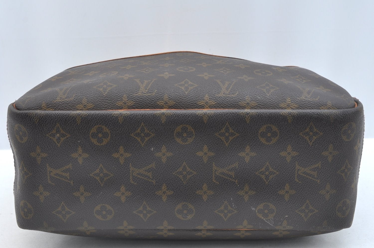 Authentic Louis Vuitton Monogram Deauville Hand Bag M47270 LV K7110