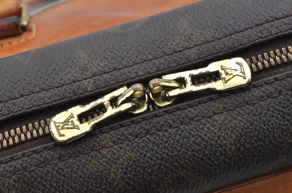 Authentic Louis Vuitton Monogram Deauville Hand Bag M47270 LV K7110