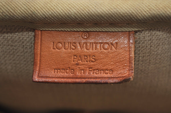 Authentic Louis Vuitton Monogram Deauville Hand Bag M47270 LV K7110