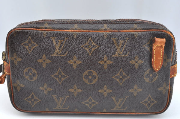 Auth Louis Vuitton Monogram Marly Bandouliere Shoulder Bag M51828 Junk K7121