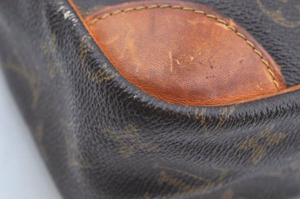 Authentic Louis Vuitton Monogram Danube MM Shoulder Cross Bag M45262 Junk K7122