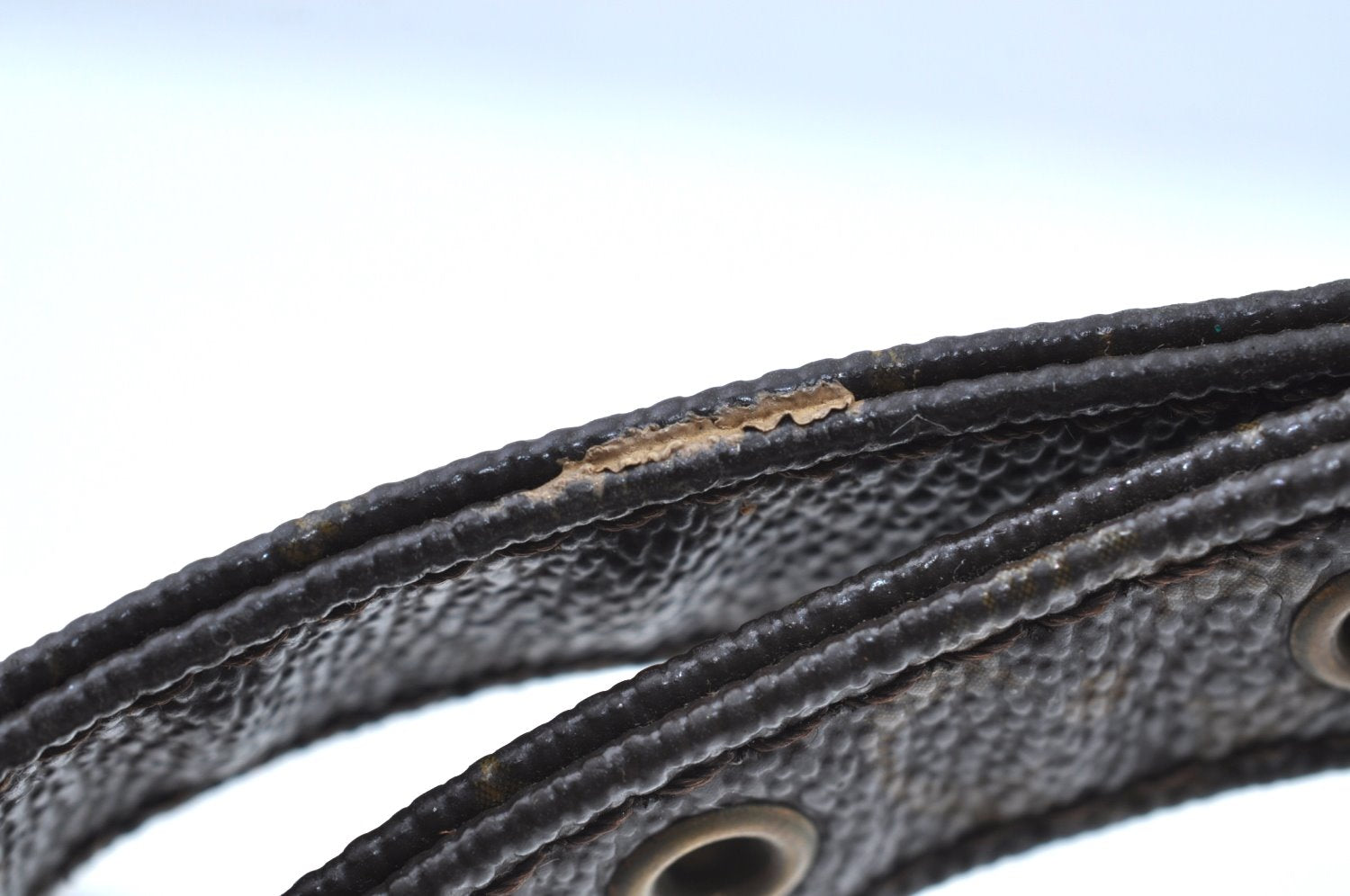 Authentic Louis Vuitton Monogram Danube MM Shoulder Cross Bag M45262 Junk K7122