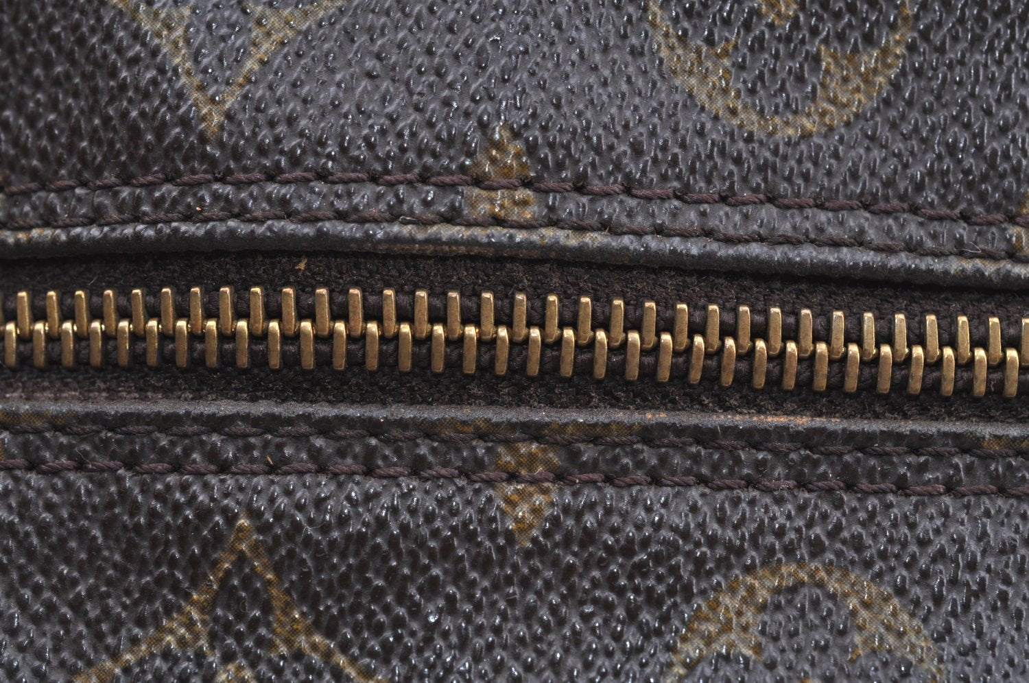 Authentic Louis Vuitton Monogram Danube MM Shoulder Cross Bag M45262 Junk K7122