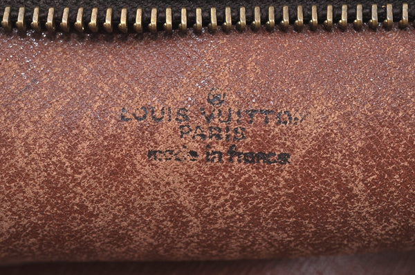 Authentic Louis Vuitton Monogram Danube MM Shoulder Cross Bag M45262 Junk K7122