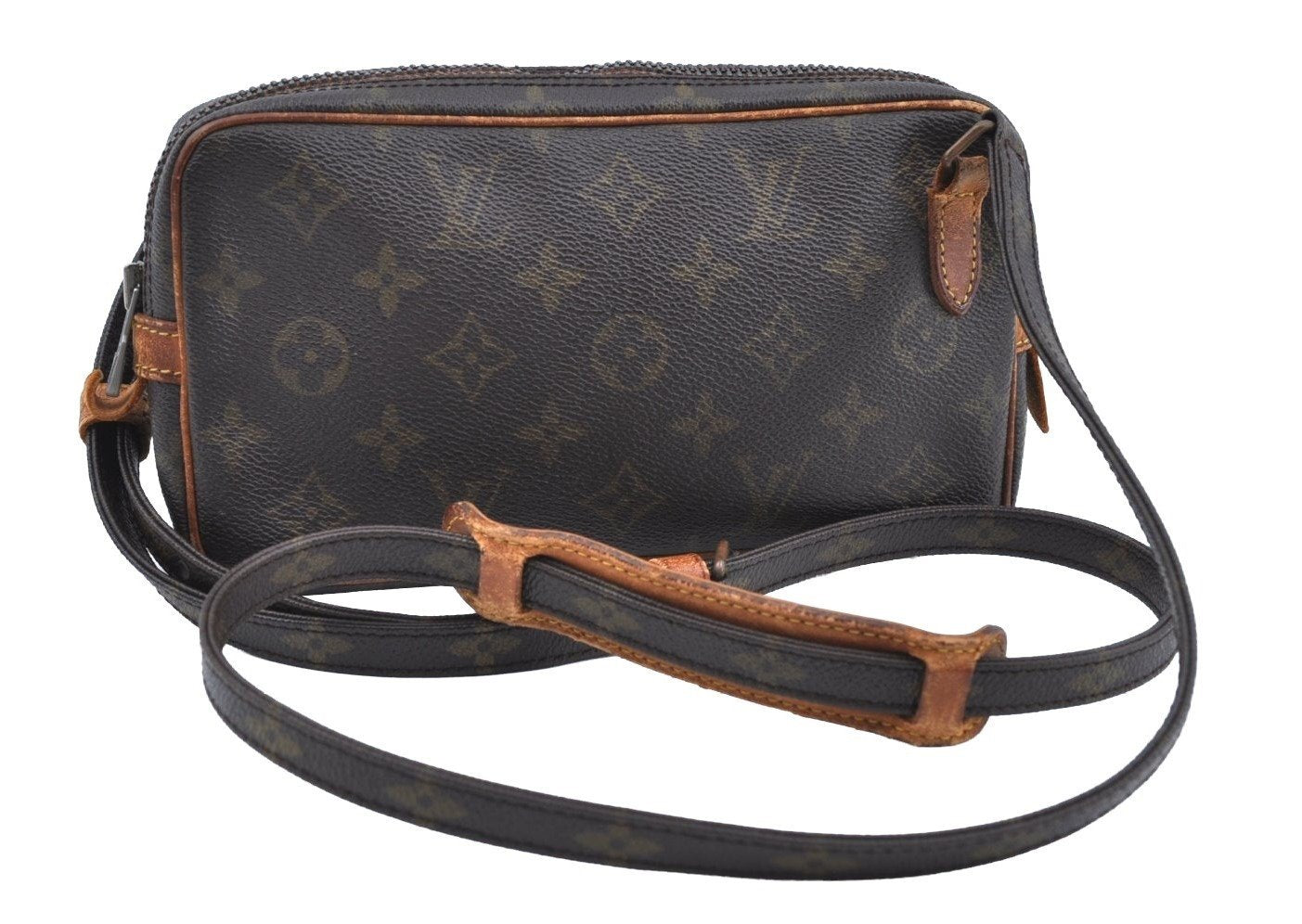 Auth Louis Vuitton Monogram Marly Bandouliere Shoulder Cross Bag M51828 LV K7125