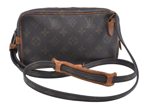 Auth Louis Vuitton Monogram Marly Bandouliere Shoulder Cross Bag M51828 LV K7125