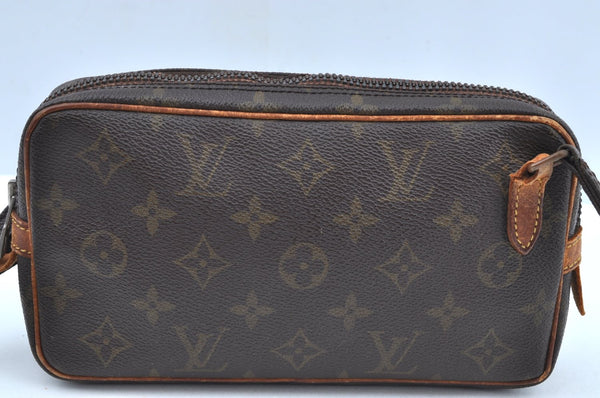 Auth Louis Vuitton Monogram Marly Bandouliere Shoulder Cross Bag M51828 LV K7125