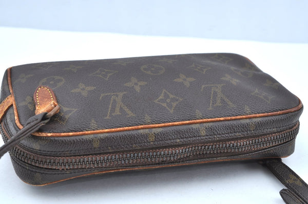 Auth Louis Vuitton Monogram Marly Bandouliere Shoulder Cross Bag M51828 LV K7125