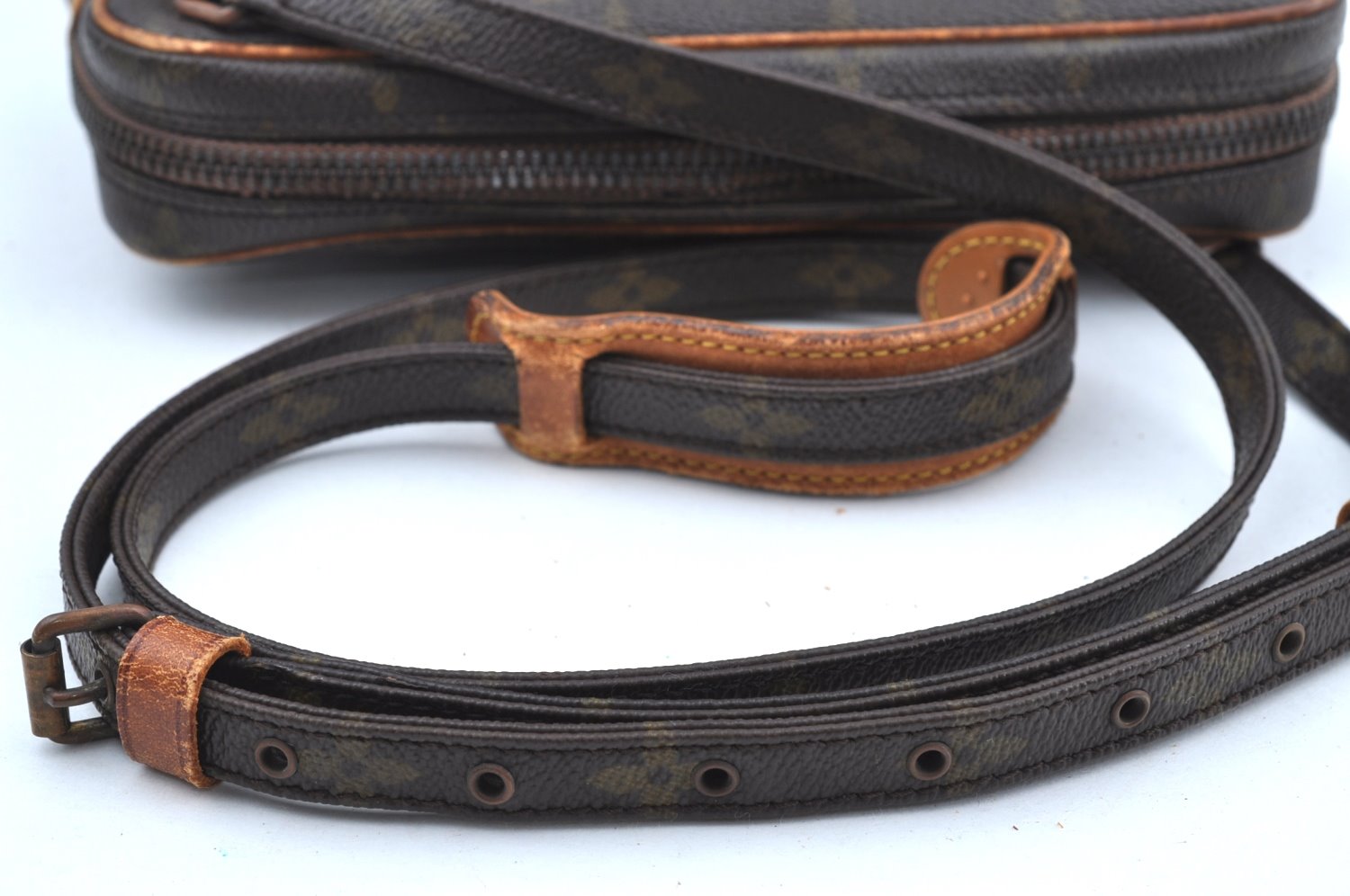 Auth Louis Vuitton Monogram Marly Bandouliere Shoulder Cross Bag M51828 LV K7125