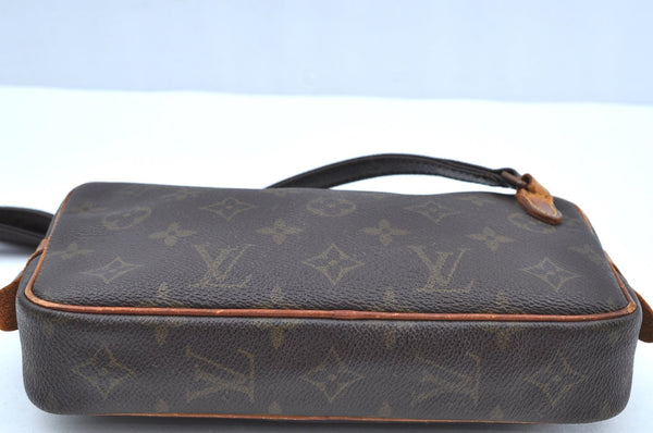 Auth Louis Vuitton Monogram Marly Bandouliere Shoulder Cross Bag M51828 LV K7125