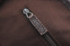 Authentic GUCCI Web Sherry Line Tote Bag GG Canvas Leather 145810 Brown K7126