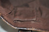 Authentic GUCCI Web Sherry Line Tote Bag GG Canvas Leather 145810 Brown K7126