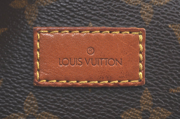 Authentic Louis Vuitton Monogram Saumur 35 Shoulder Cross Bag M42254 Junk K7134