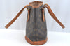 Authentic Louis Vuitton Monogram Bucket PM Shoulder Tote Bag M42238 Junk K7140