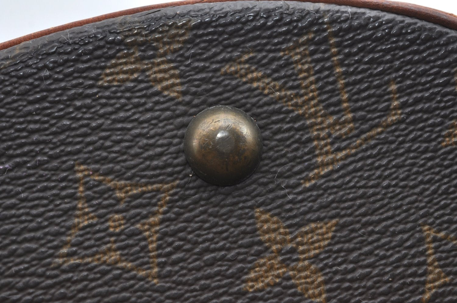 Authentic Louis Vuitton Monogram Bucket PM Shoulder Tote Bag M42238 Junk K7140