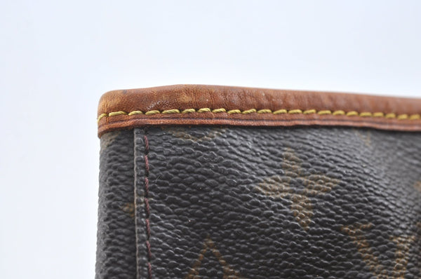 Authentic Louis Vuitton Monogram Bucket PM Shoulder Tote Bag M42238 Junk K7140