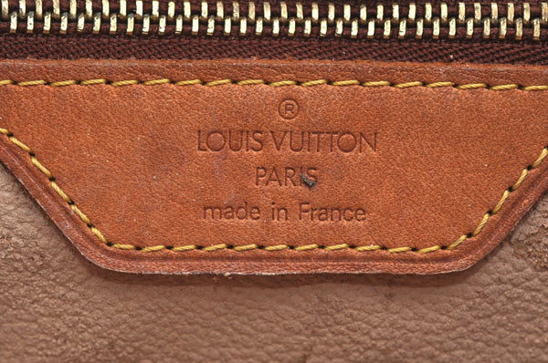 Authentic Louis Vuitton Monogram Bucket PM Shoulder Tote Bag M42238 Junk K7140