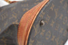 Authentic Louis Vuitton Monogram Bucket PM Shoulder Tote Bag M42238 Junk K7151