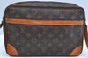 Auth Louis Vuitton Monogram Trocadero 30 Shoulder Cross Bag M51272 Junk. K7178