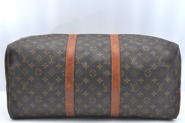 Authentic Louis Vuitton Monogram Keepall 50 Travel Boston Bag M41426 LV K7182