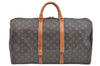 Authentic Louis Vuitton Monogram Keepall 50 Travel Boston Bag M41426 LV K7184