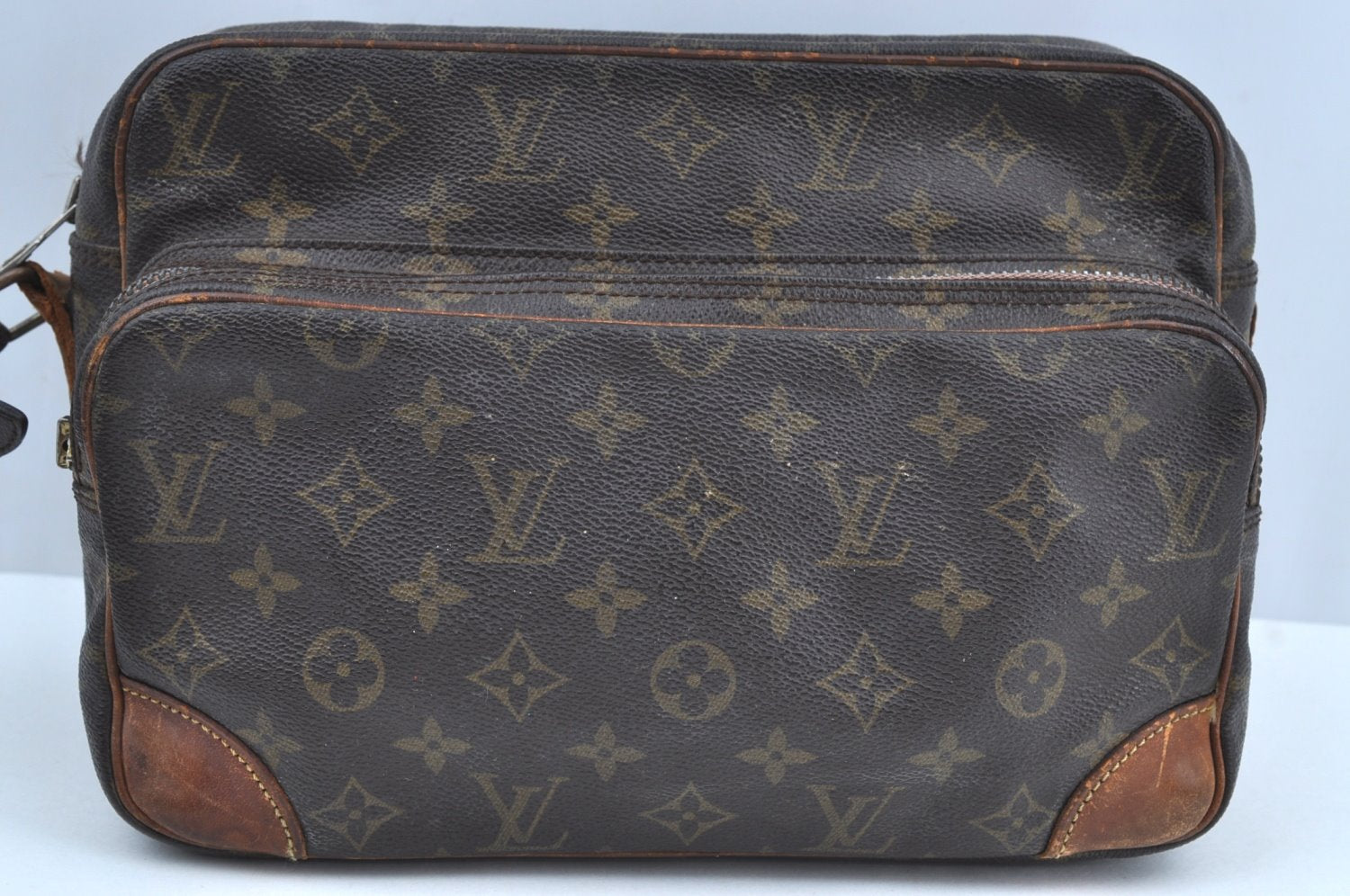 Authentic Louis Vuitton Monogram Nile Shoulder Cross Body Bag M45244 Junk K7195