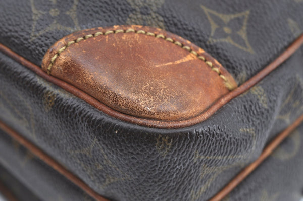 Authentic Louis Vuitton Monogram Nile Shoulder Cross Body Bag M45244 Junk K7195