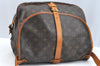 Authentic Louis Vuitton Monogram Saumur 35 Shoulder Cross Bag M42254 LV K7196