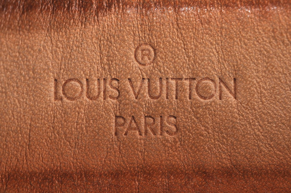 Authentic Louis Vuitton Monogram Saumur 35 Shoulder Cross Bag M42254 LV K7196