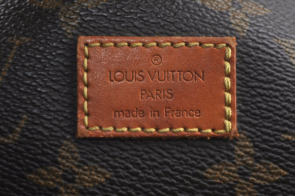 Authentic Louis Vuitton Monogram Saumur 35 Shoulder Cross Bag M42254 LV K7196