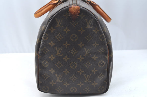 Authentic Louis Vuitton Monogram Keepall 45 Travel Boston Bag M41428 LV K7214