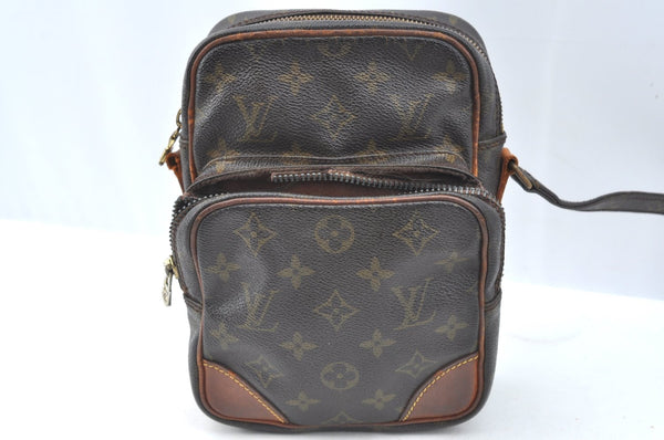 Authentic Louis Vuitton Monogram Amazone Shoulder Cross Bag M45236 Junk K7233