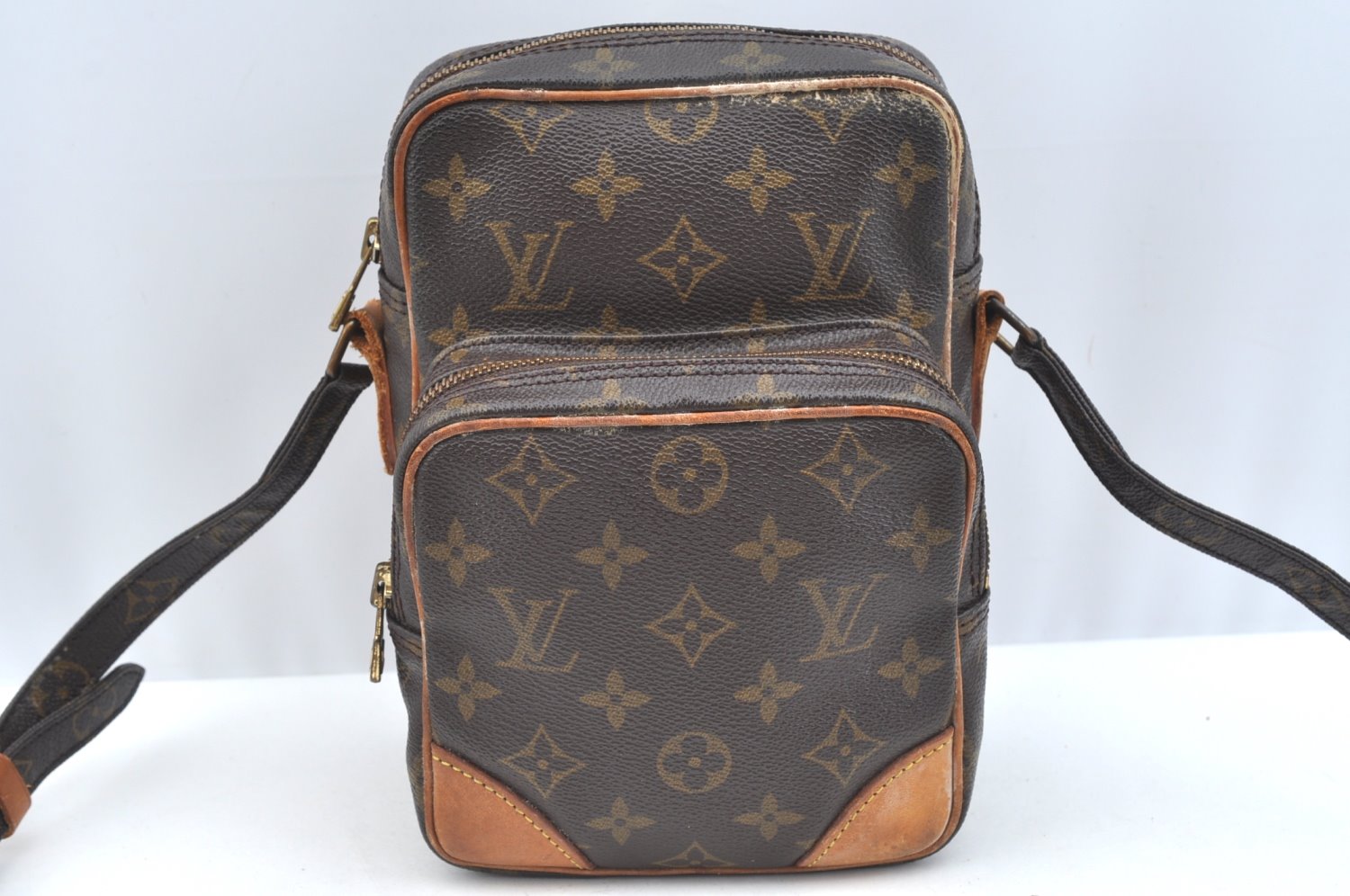 Authentic Louis Vuitton Monogram Amazone Shoulder Cross Body Bag M45236 LV K7245